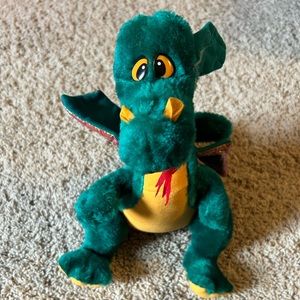 Vintage 1992 Acme dragon plush